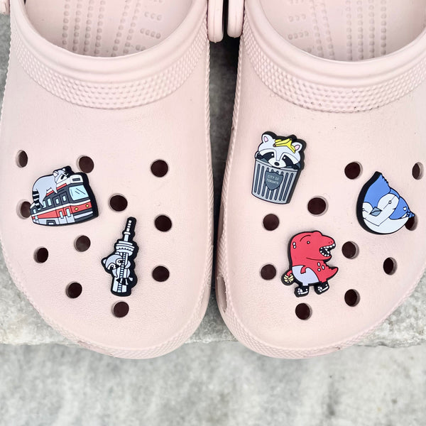 Clumsy Raptor Shoe Charm