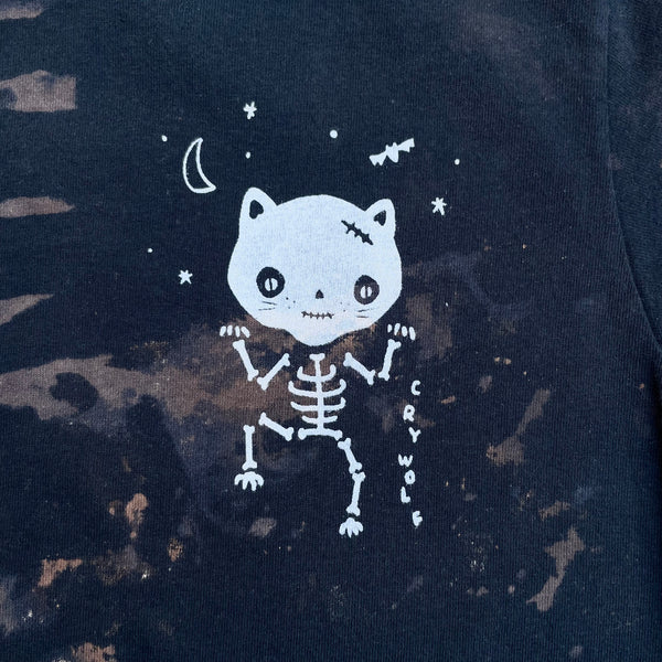 Kids Dem Bones Bleach Dyed Tshirt *Limited Run*