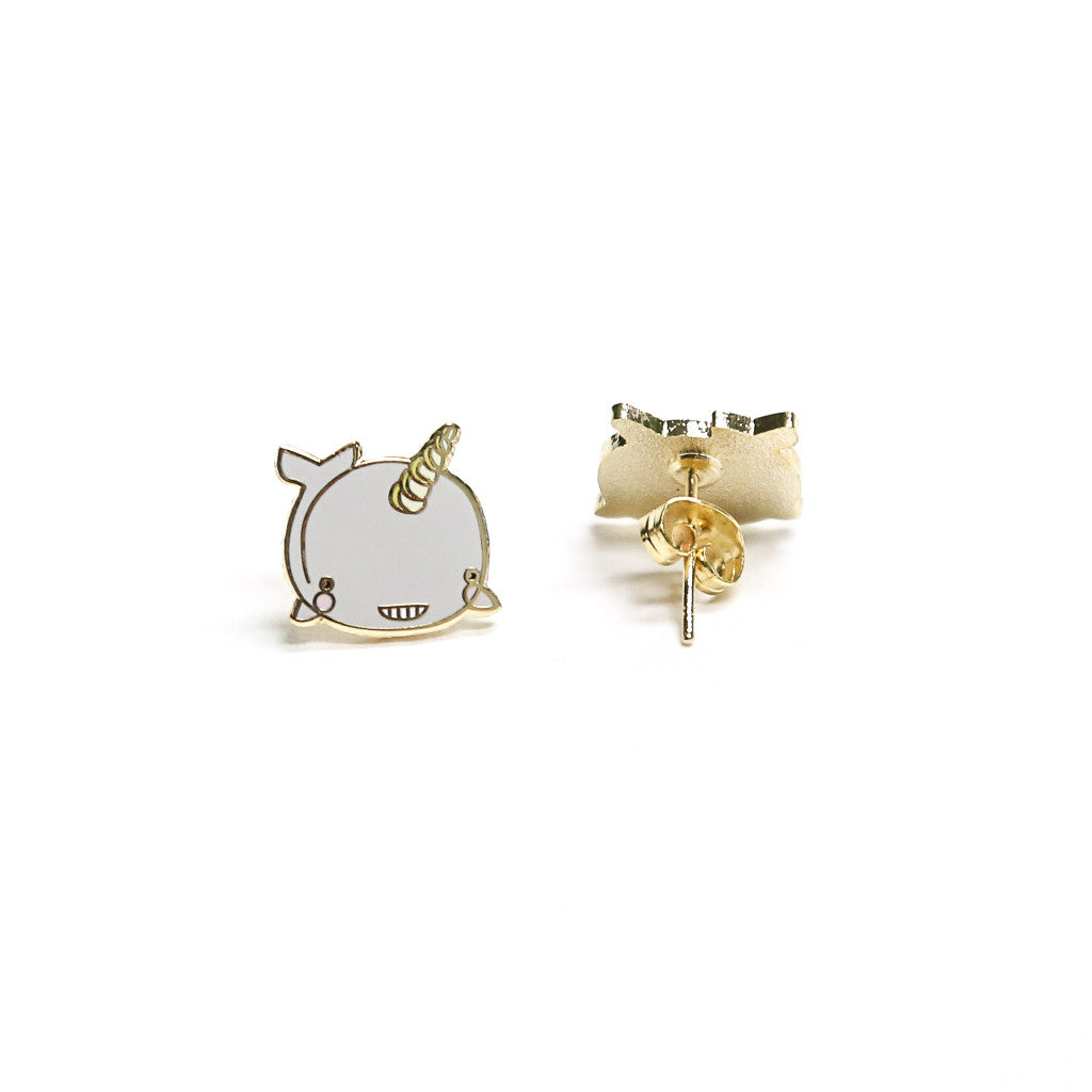 Narwhal earrings sale