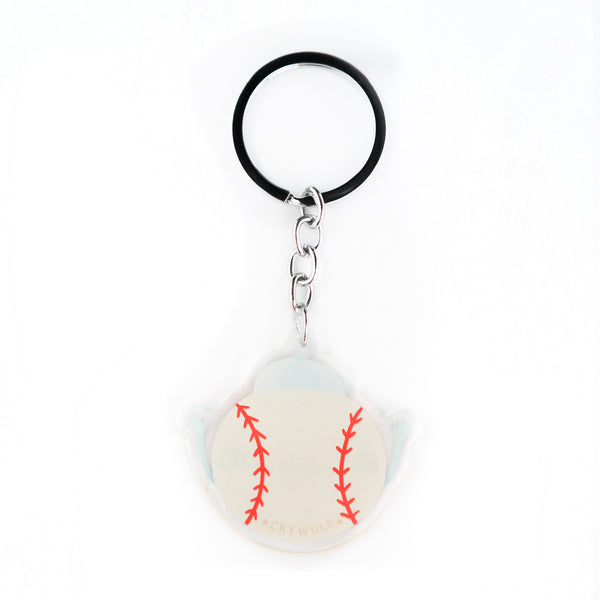 Lil Slugger Baseball Acrylic Keychain