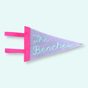 Chain Stitched Pennant (The Beaches)