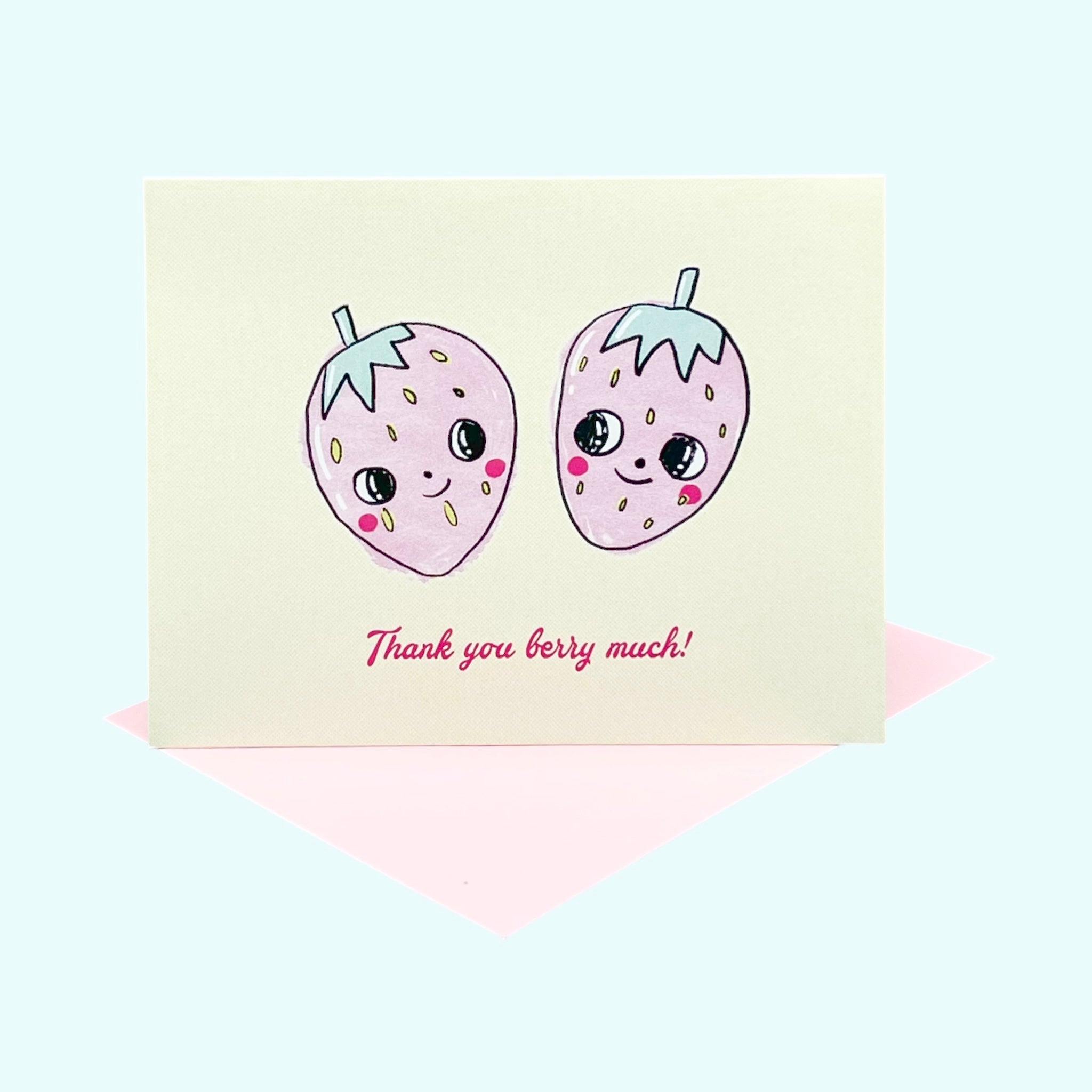 Thank You Berry Much Card