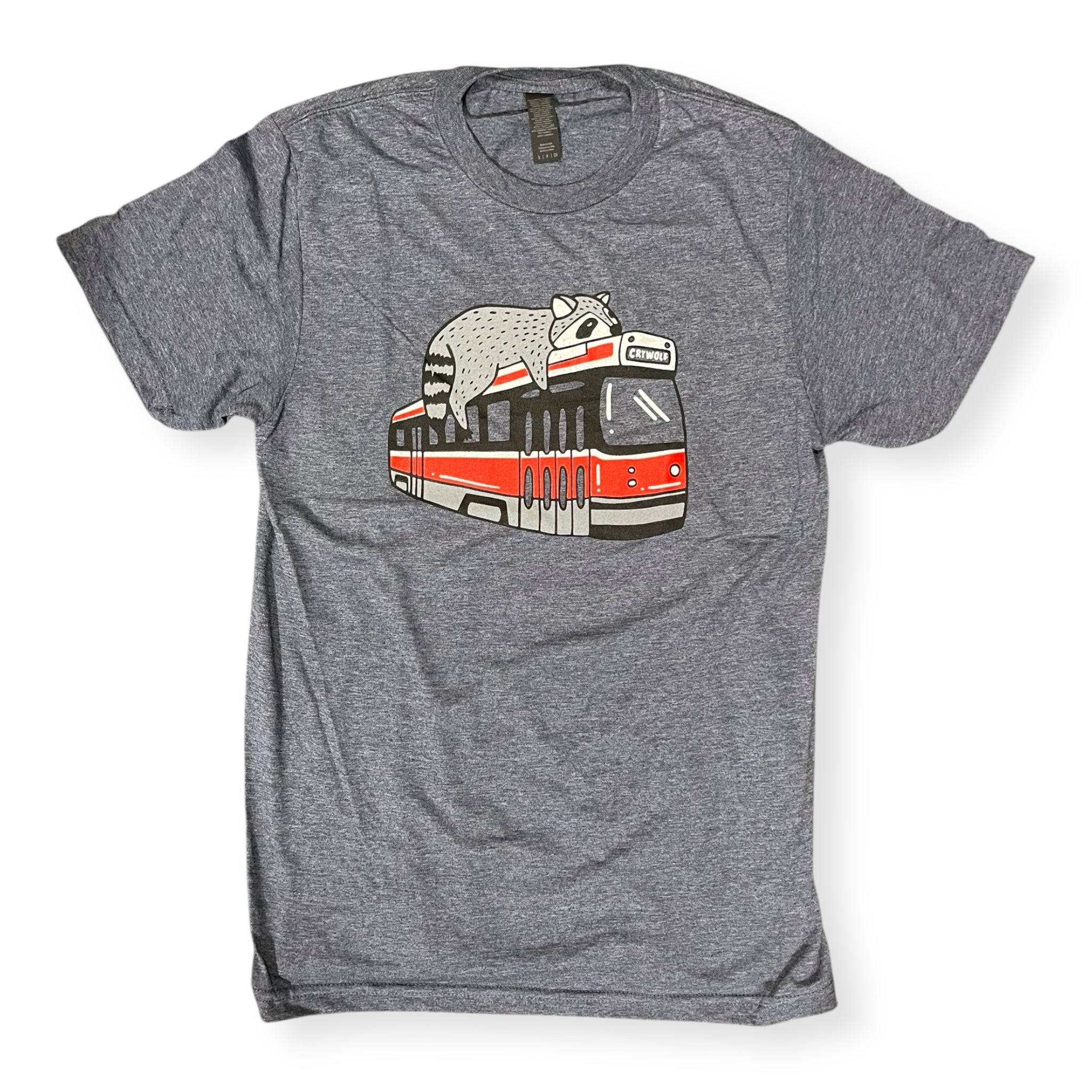 Toronto Streetcar Raccoon Tshirt