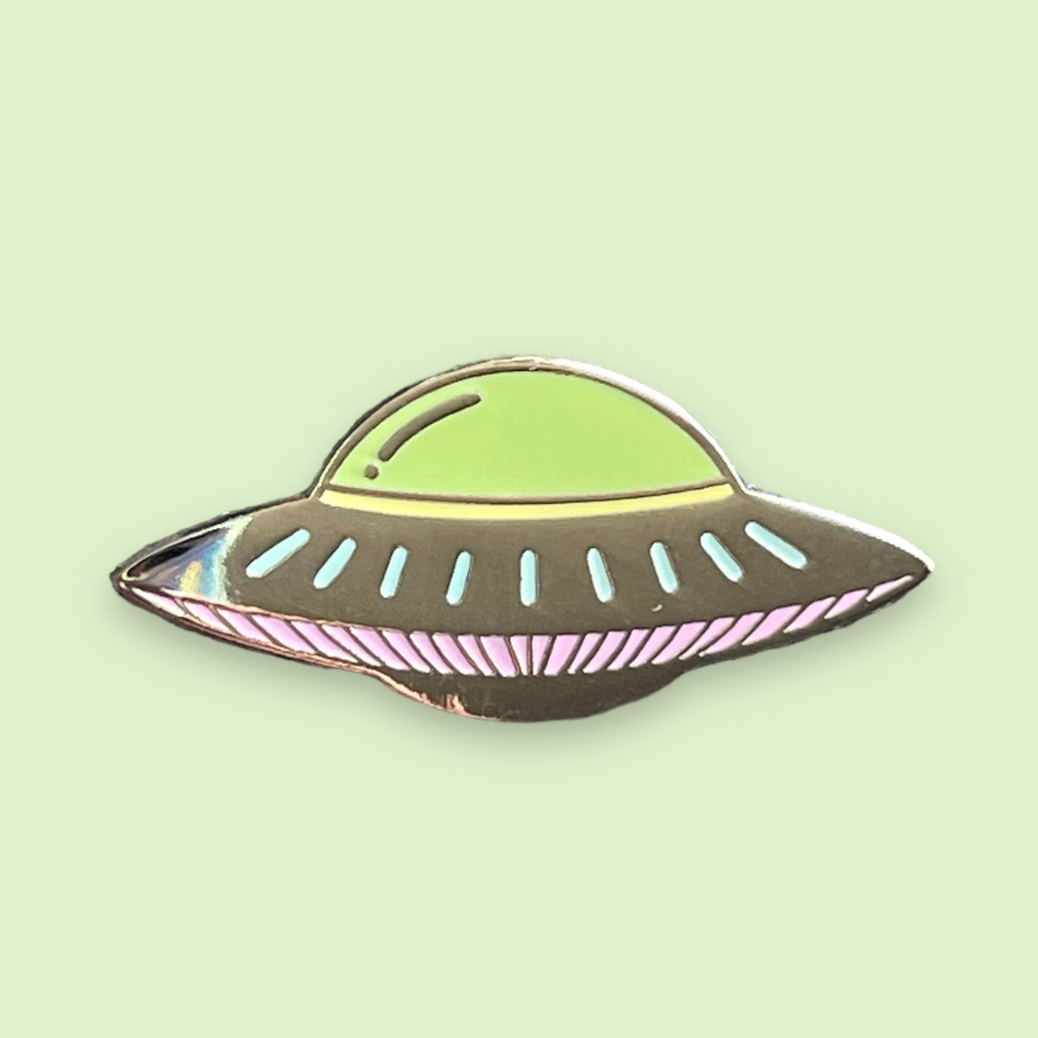 UFO Enamel Pin
