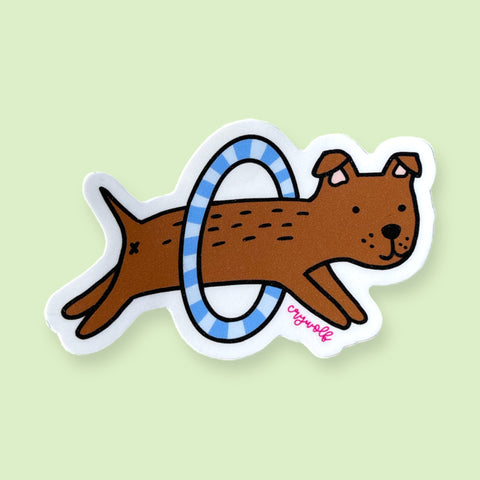 Super Dog Sticker