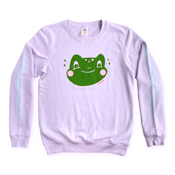 Frogger Face Sweatshirt