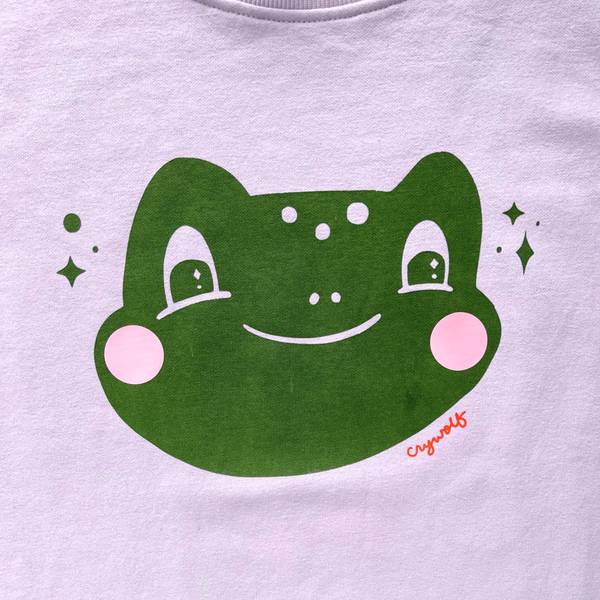 Frogger Face Sweatshirt