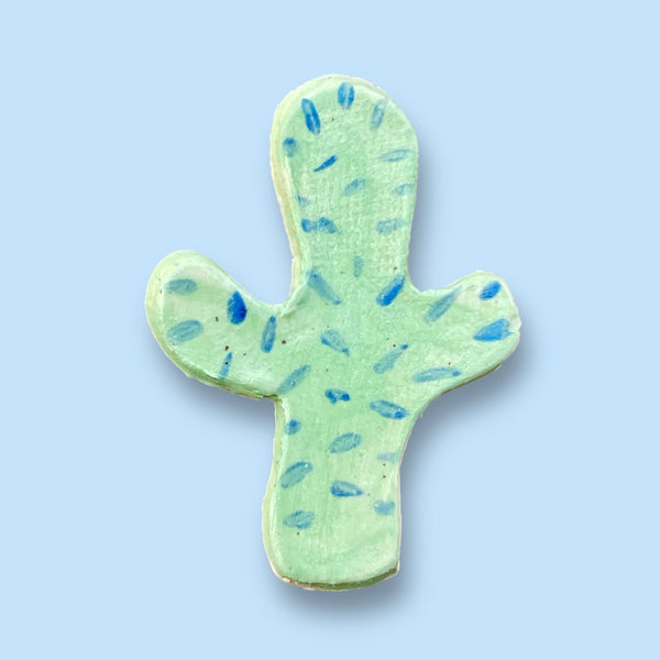 Ceramic Magnet - Cactus