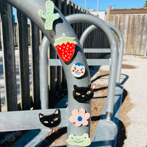 Ceramic Magnet - Cactus