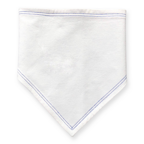 Chain Stitched Baby / Toddler Bandana Bib