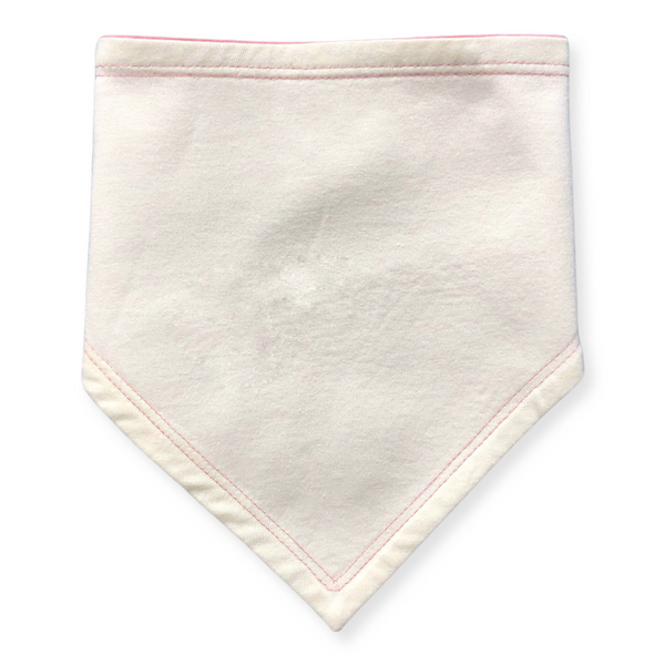 Chain Stitched Baby / Toddler Bandana Bib