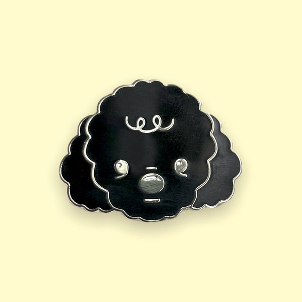 Poodle Doodle Enamel Pin