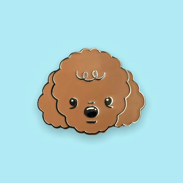Poodle Doodle Enamel Pin