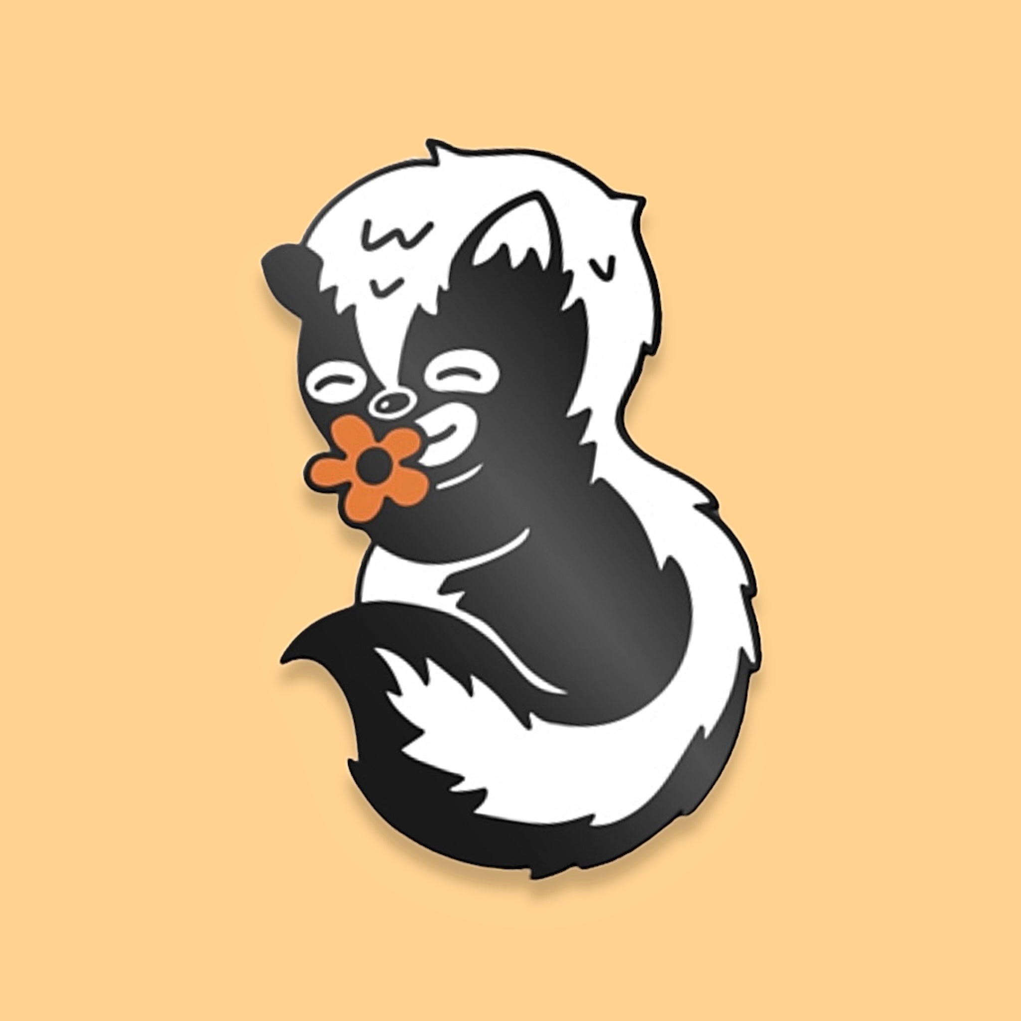 Smell Ya Later Skunk Enamel Pin