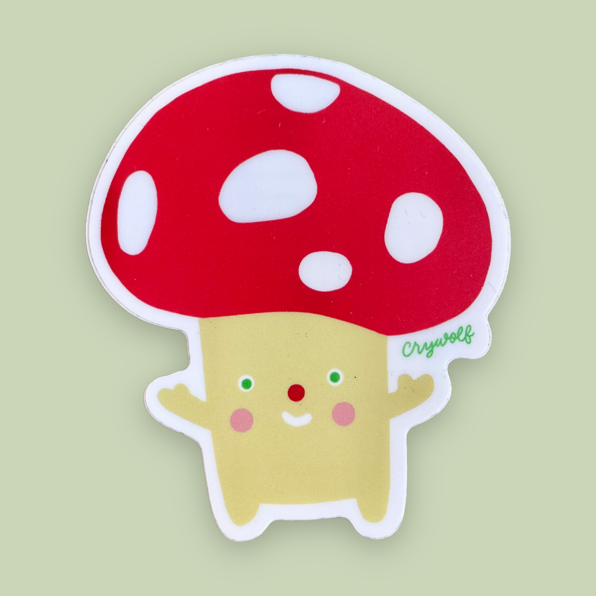 Castaway Mushroom Sticker