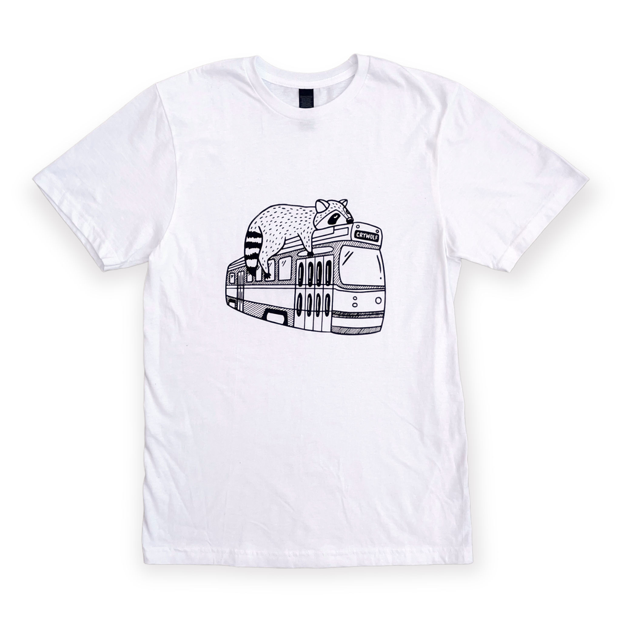 Toronto Streetcar Raccoon Tshirt