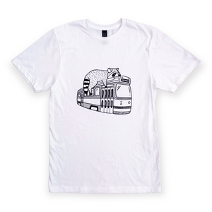 Toronto Streetcar Raccoon Tshirt
