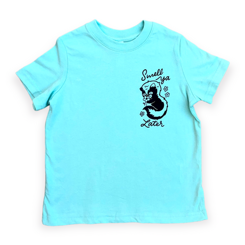 Smell Ya Later Skunk Kids Tshirt