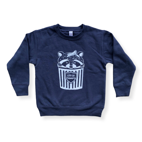 Kids Toronto Trash Raccoon Sweatshirt