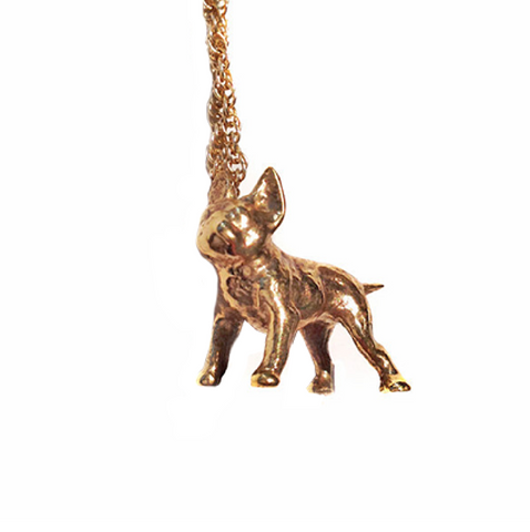 Tiny Frenchie Lover Necklace