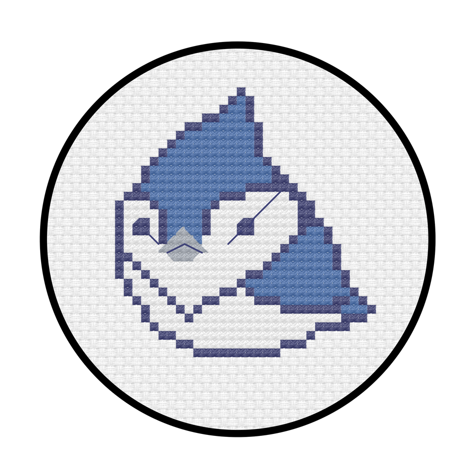 Toronto Jay Cross Stitch Pattern