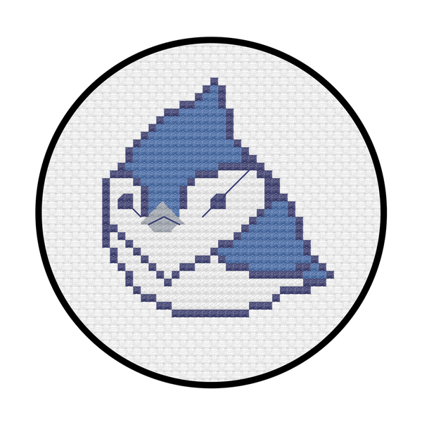 Toronto Jay Cross Stitch Pattern
