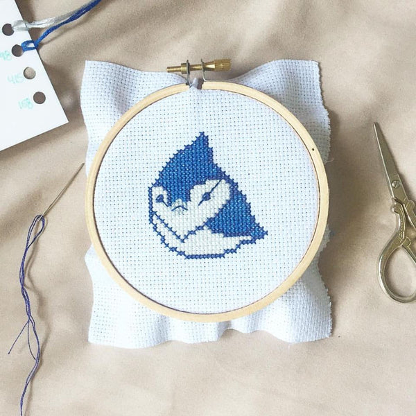 Toronto Jay Cross Stitch Pattern