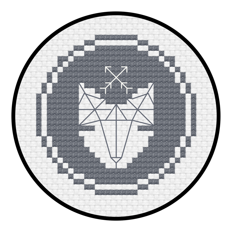 Diamond Logo Cross Stitch Pattern