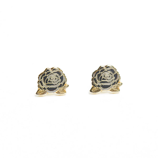 Nasty Rose Enamel Earrings