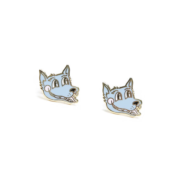 Teen Wolf Enamel Earrings