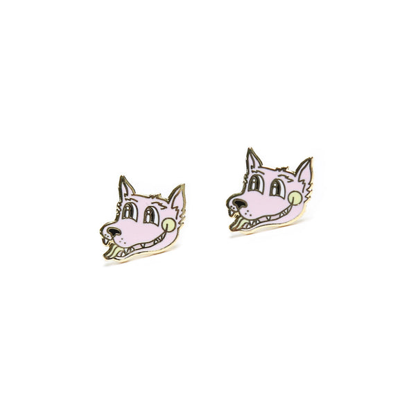 Teen Wolf Enamel Earrings