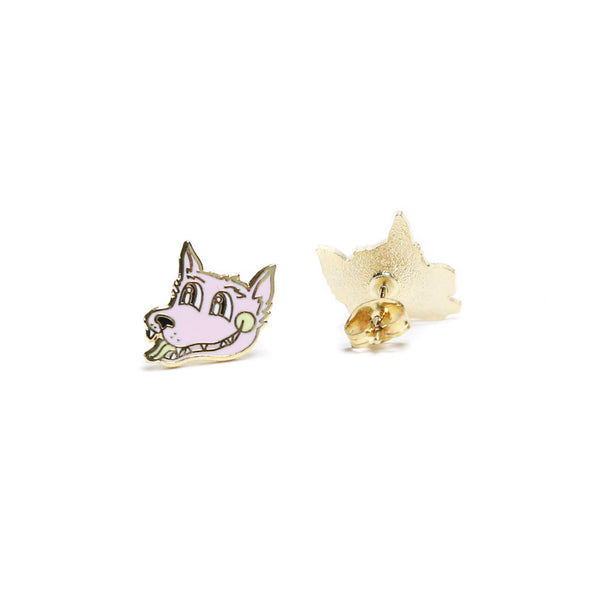 Teen Wolf Enamel Earrings