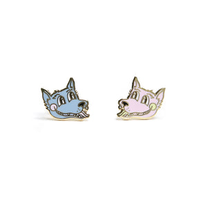 Teen Wolf Enamel Earrings