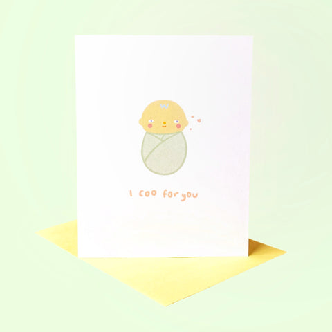 I Coo For You Card