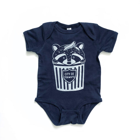 Baby Toronto Trash Panda Raccoon Onesie