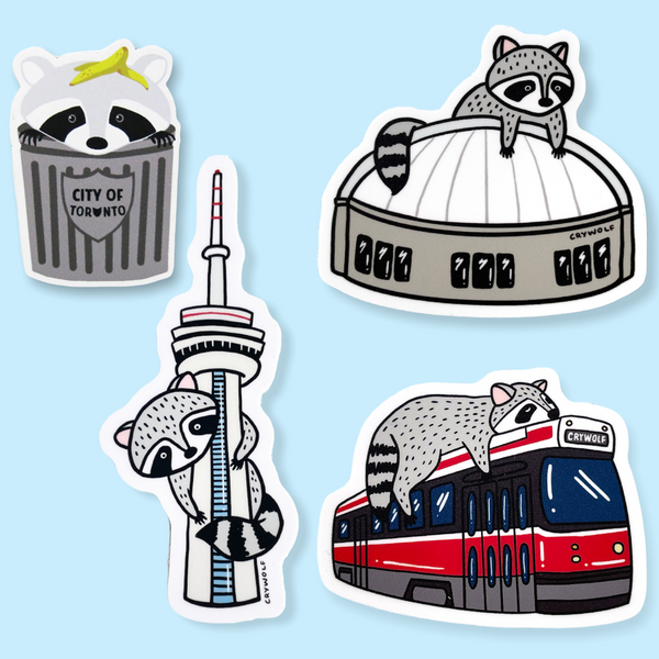 Raccoon City Stickers Combo