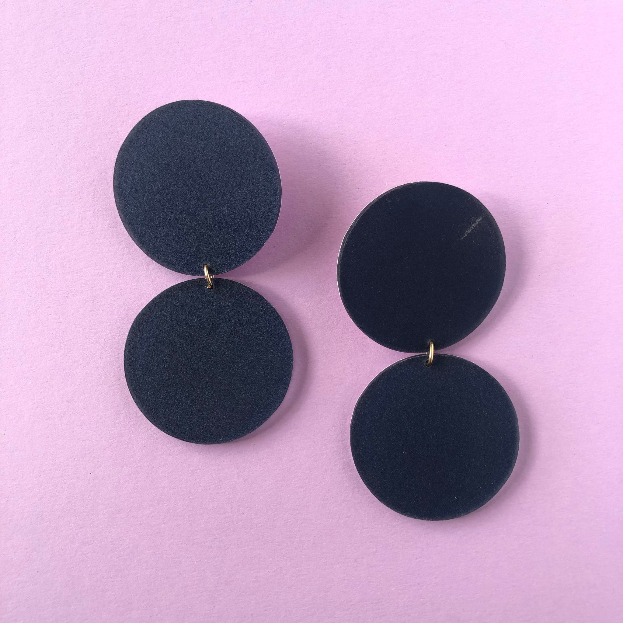 Double Circle Earrings