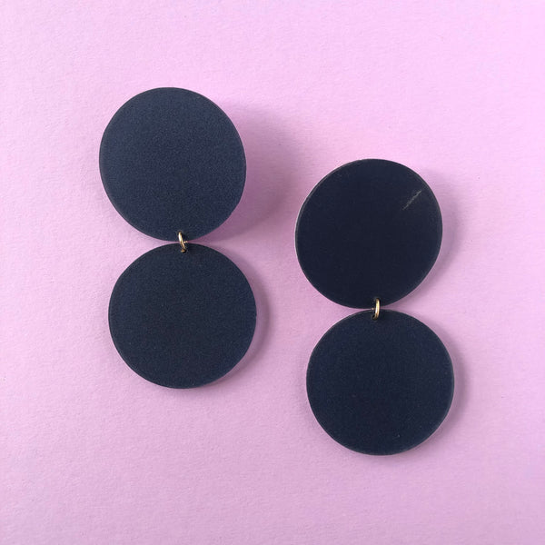 Double Circle Earrings