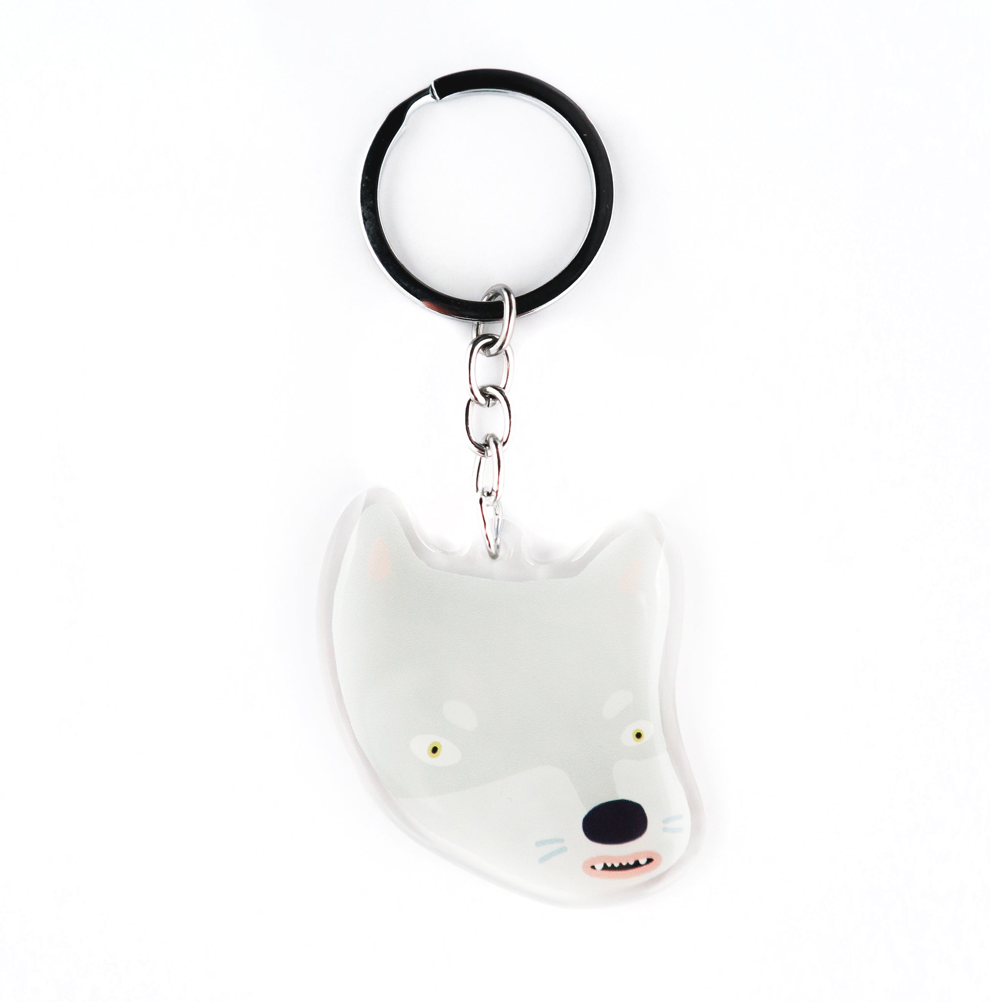 New Wolf Acrylic Keychain