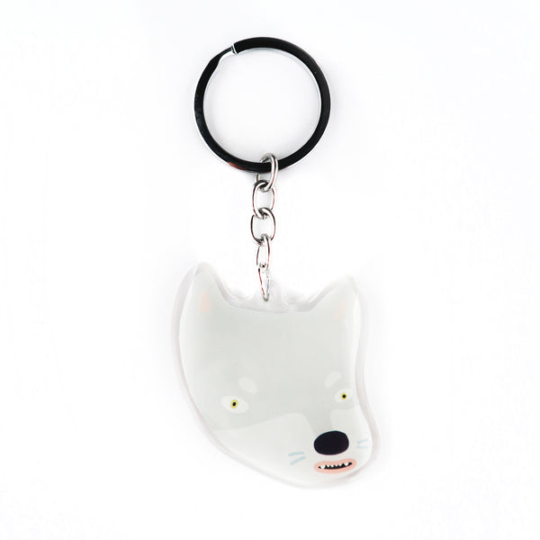 New Wolf Acrylic Keychain