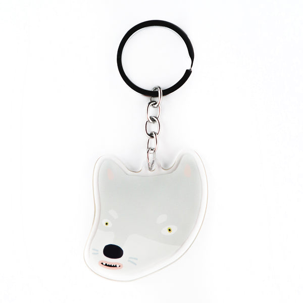 New Wolf Acrylic Keychain