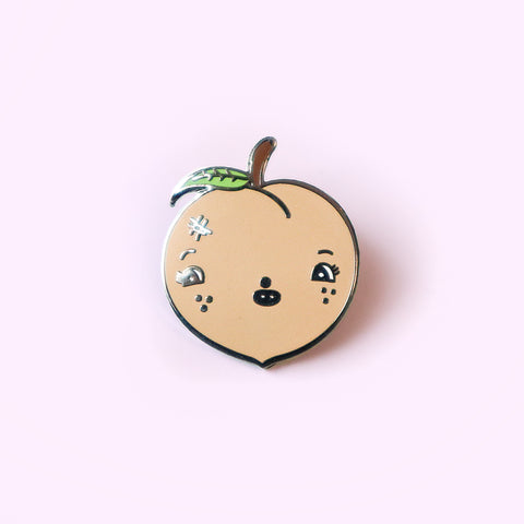 Just Peachy Enamel Pin