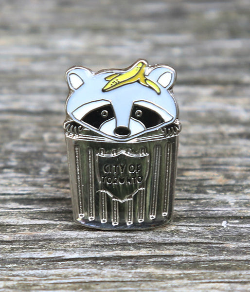 Trash Panda Raccoon Enamel Pin
