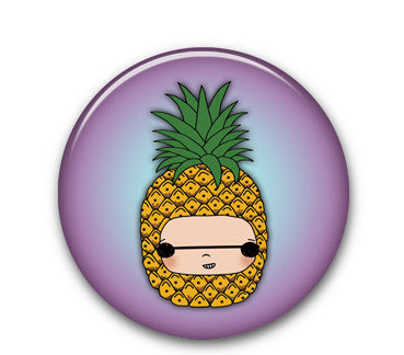 Pineapple 1.25" button