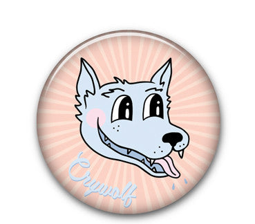 Teen Wolf Peach 1.25" button