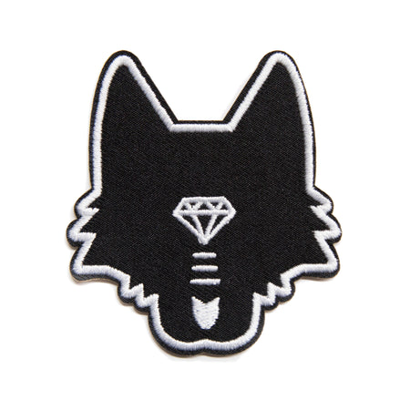 Embroidered Wolf Head Iron On Patch Sew On Embroidery Badge Werewolf Applique - Foto 12