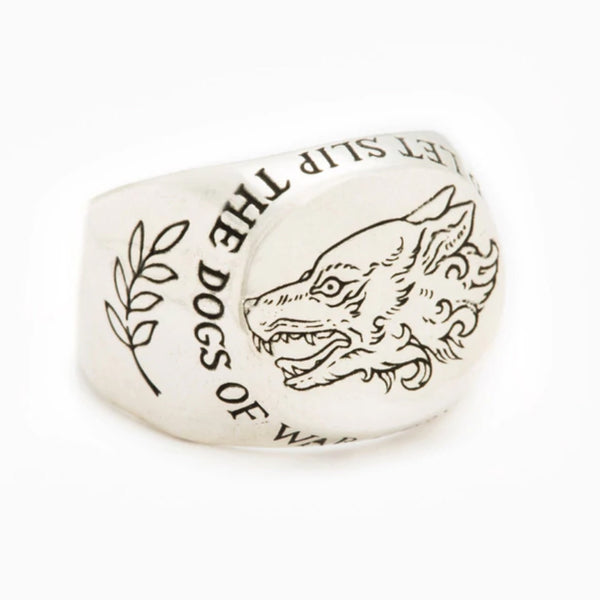 Dogs of War Signet Ring