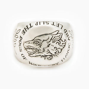 Dogs of War Signet Ring