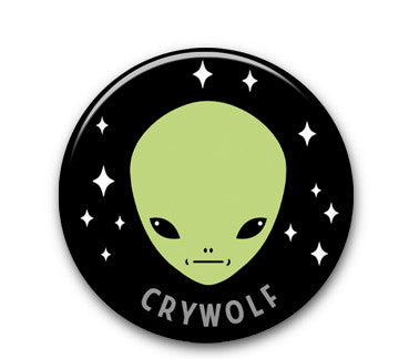 Alien CW 1" button