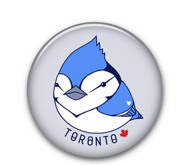 Blue Jay 1" button